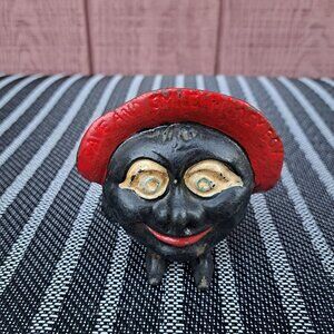 Vintage Cast Iron African American Bank